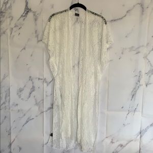 White Lace Coverup